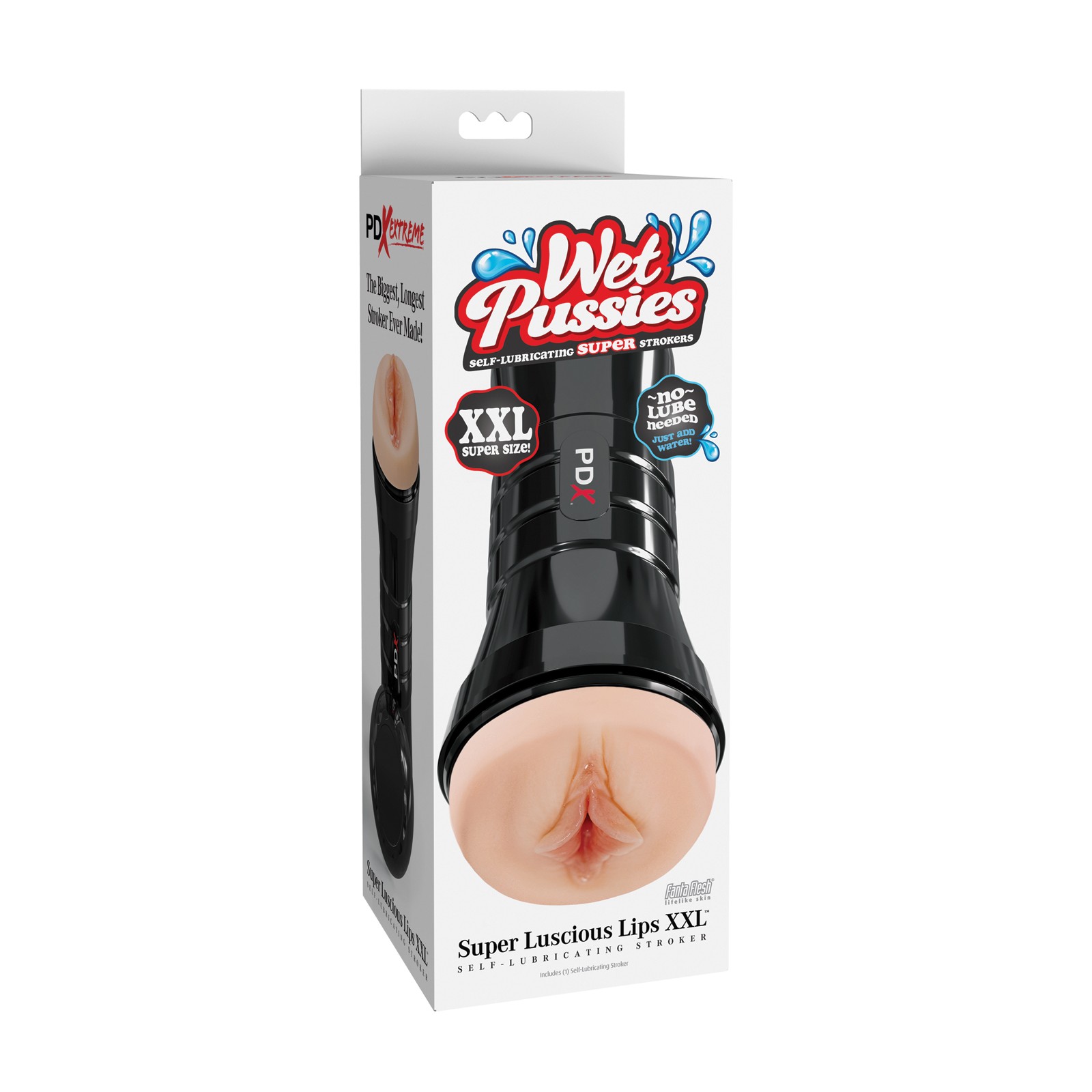 PDX Extreme Wet Pussies XXL Stroker - Claro