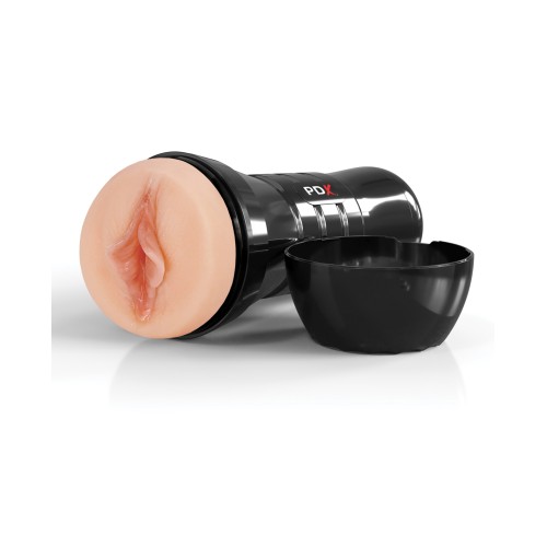 PDX Extreme Wet Pussies XXL Stroker - Claro