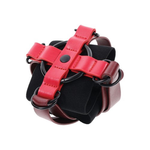 Ex's & Oh's Cross Cuffs for Thrilling Restraint