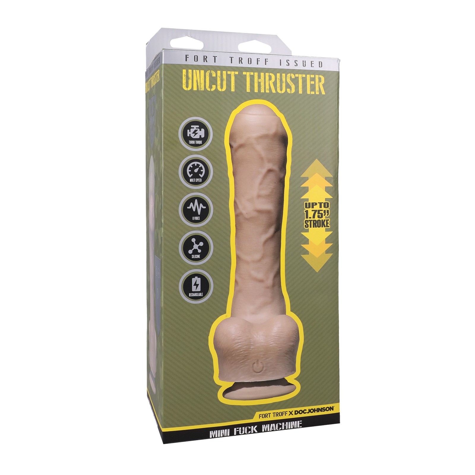 Fort Troff Piston Thruster Mini Fuck Machine with Remote - Caramel