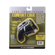 Fort Troff CUMfort Cage Chastity Cage - Black