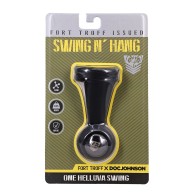 Fort Troff Swing N Hang Estirador de Testículos de Silicona Negro