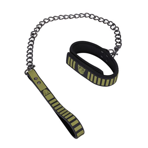 Fort Troff Tactical Collar & Leash - Bondage Comfort