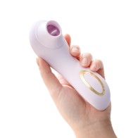 Vibrador Succionador Blush Delice Fleur - Púrpura Suave