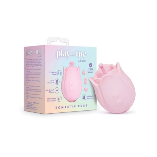 Blush Play With Me Romantic Rose - Compact Massager