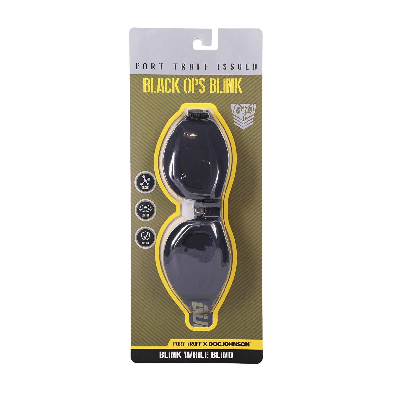 Fort Troff Black Ops Blink Blind Fold - Black