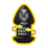 Fort Troff Robo Rimmer Plug Anal Vibrante Negro