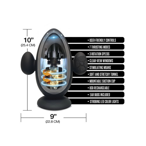 MSTR B8 Stroker Automático con Thrust y Vibración