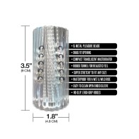 MSTR B8 Clear View Beaded Stroker - Clear