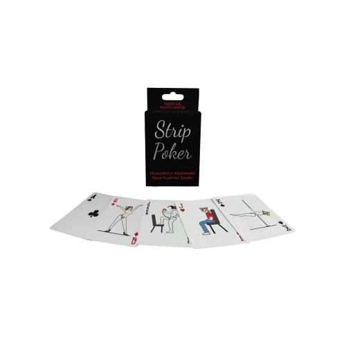 Strip Poker Themed Playing Cards for Fun