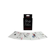 Strip Poker Themed Playing Cards for Fun