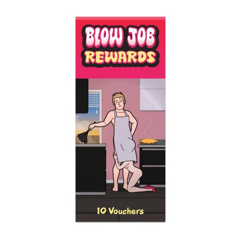 Blow Job Rewards 10 Vouchers for Couples