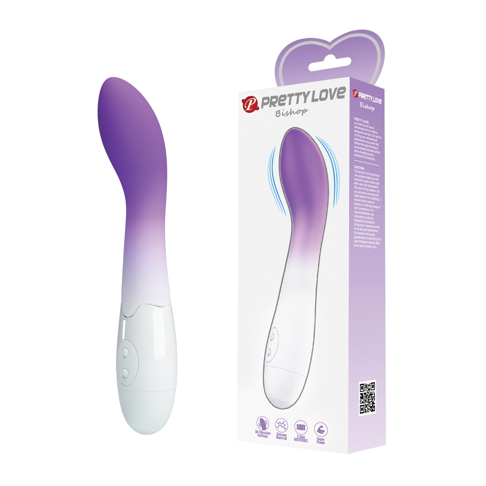 Vibrador Pretty Love Bishop para Placer Elegante