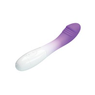 Pretty Love Elemental G-Spot Realistic Vibrator Purple Ombre