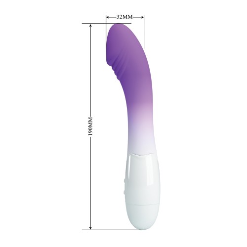 Vibrador Realista G-Spot Pretty Love Elemental Ombre Morado