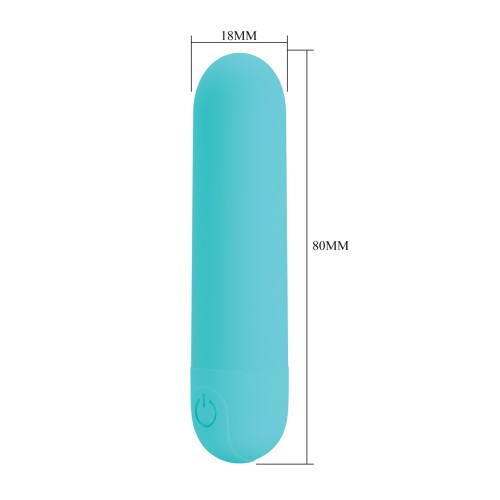 Pretty Love Stephan Mini Massager Bullet - Aqua