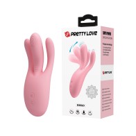 Pretty Love Diego Nodding Vibrator - Pink