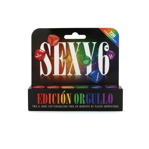 Juego de Dados Sexy 6 Edición Orgullo - Versión Española