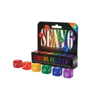 Juego de Dados Sexy 6 Edición Orgullo - Versión Española