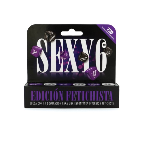 Juego de Dados Sexy 6 Edición Kinky - Explora tus Deseos