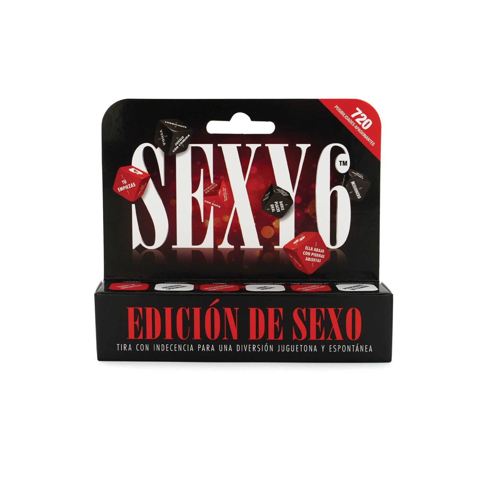 Sexy 6 Dice Game Sex Edition Spanish Version