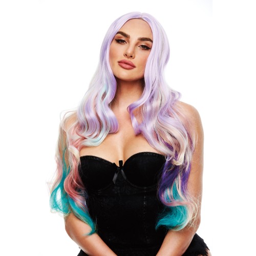 Pleasure Wigs Ella Pastel Rainbow