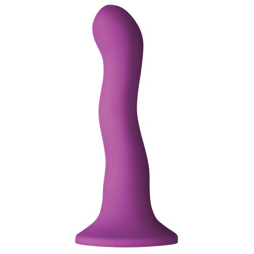 Colours Wave 6" Dildo - Purple