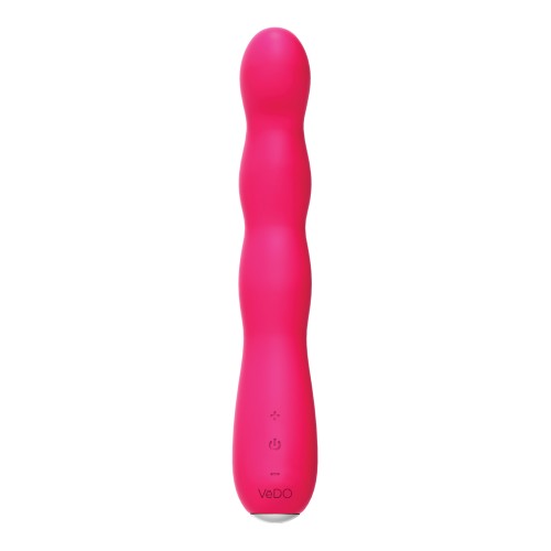 Vibrador Recargable VeDO Quiver Plus Rosa