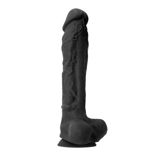 Colours Pleasures 10 Inch Dildo Black