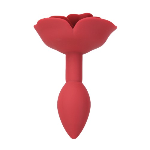 Lux Active Red Rose Silicone Anal Plug