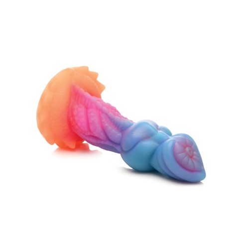 Glow-in-the-Dark Aqua-Cock Silicone Dildo