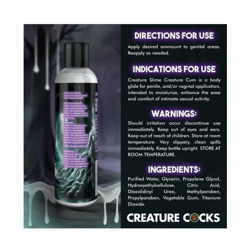 Lubricante Creature Cum Sin Fragancia para Placer