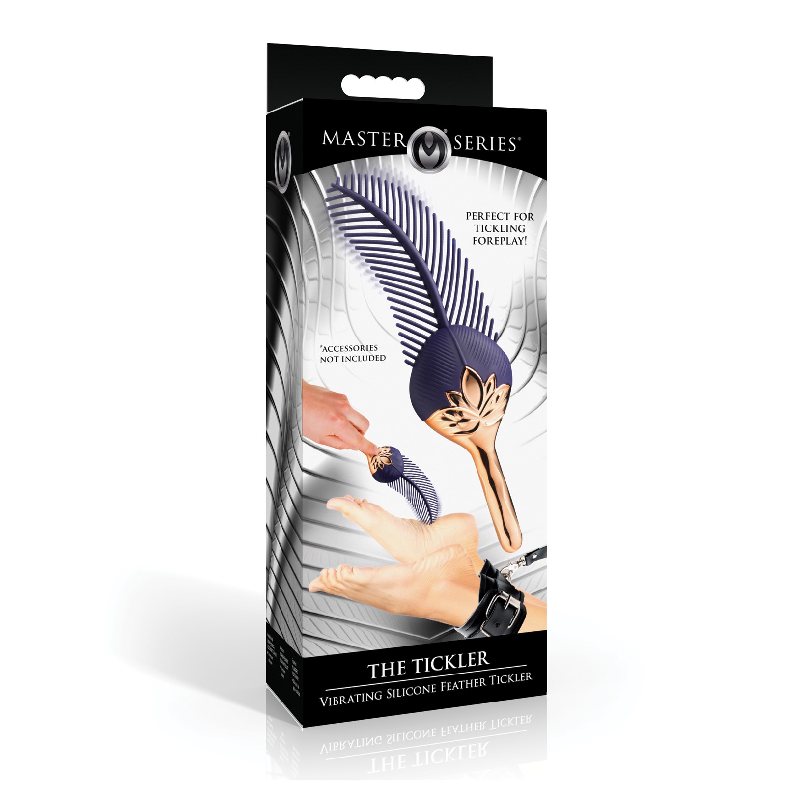 Master Series The Tickler Vibrating Feather Tickler