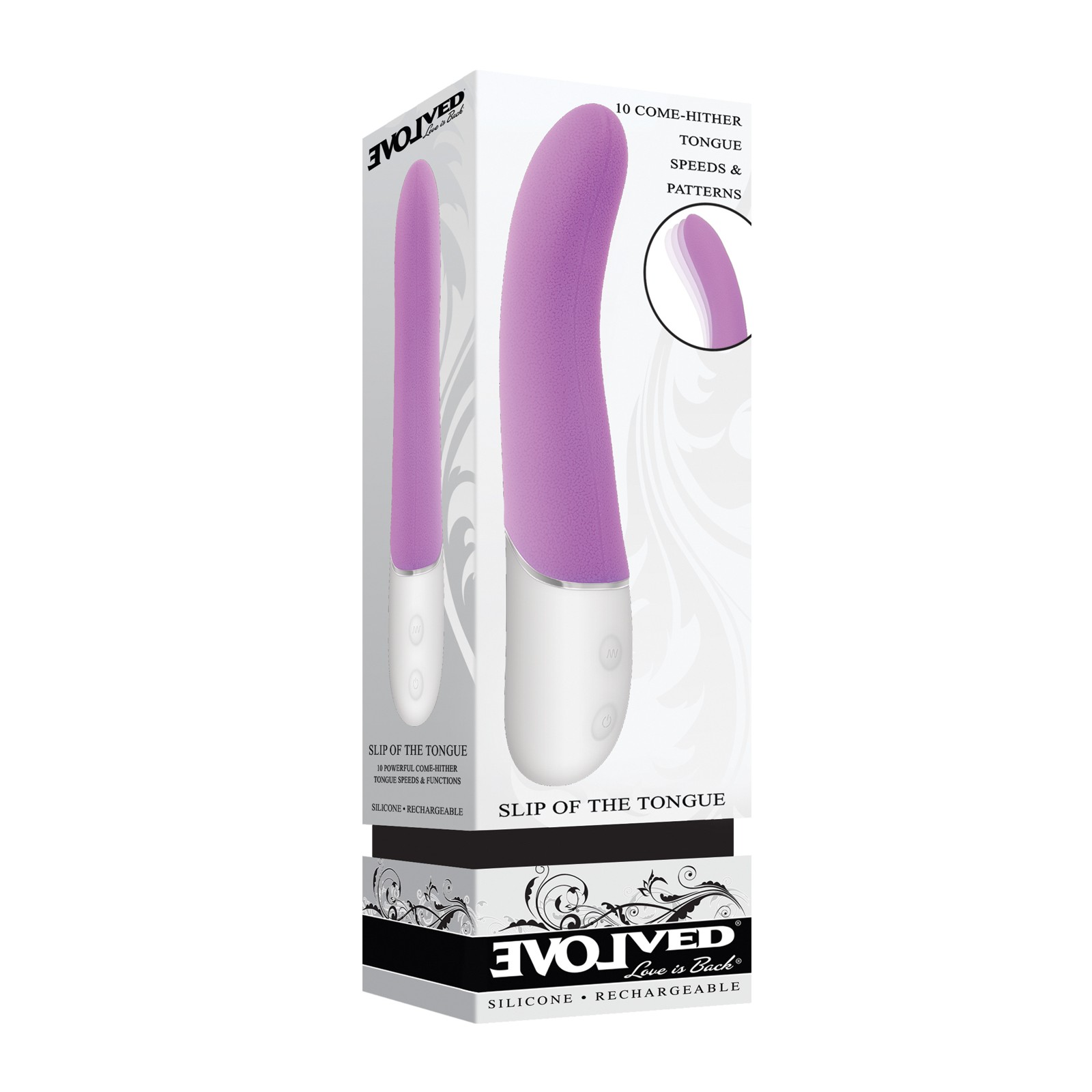 Vibrador G-Spot Evolved Slip of the Tongue