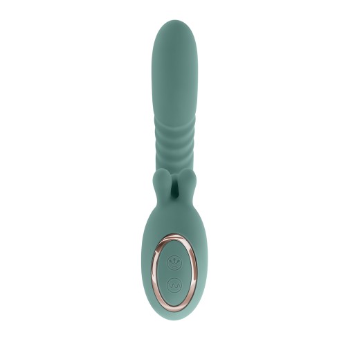 Evolved Thrust into Ecstasy Thrusting Rabbit Vibrator - Mint