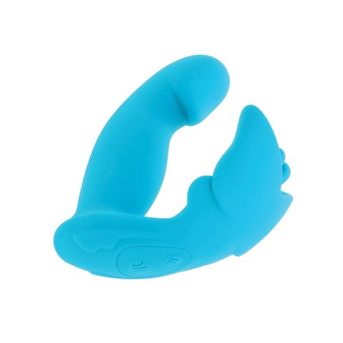 Vibrador Conejito Evolved Spread Your Wings - Azul