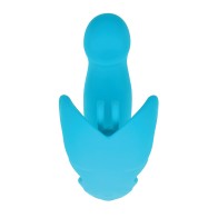 Evolved Spread Your Wings Rabbit Vibrator - Blue