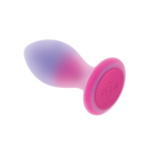 Evolved Paradise Remote-Controlled Butt Plug - Pink/Purple