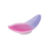 Vibrador de Ropa Interior Curvado Evolved Paradise con Control Remoto - Rosa/Púrpura