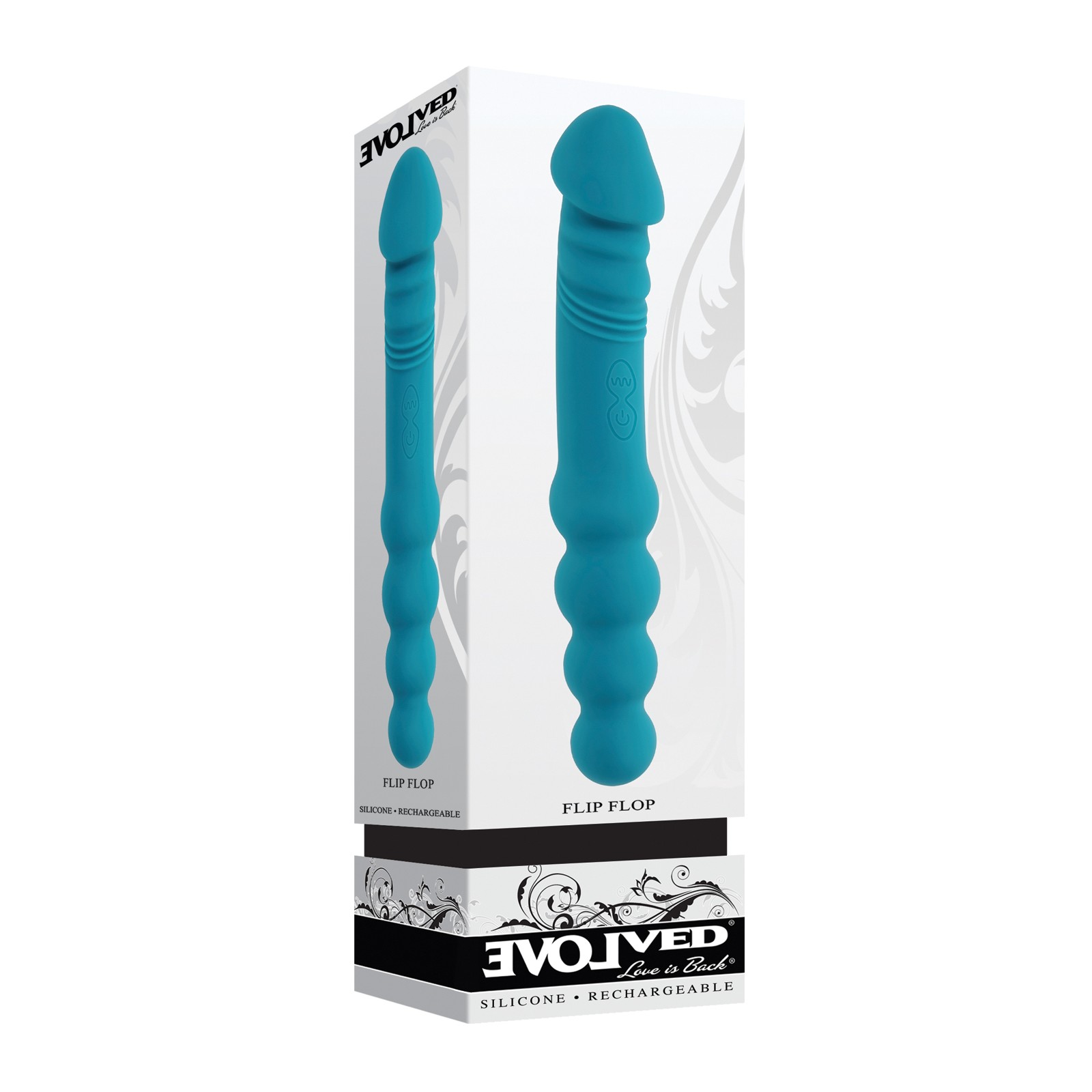 Evolved Vibrador Doble Lado Flip Flop para Placer Definitivo