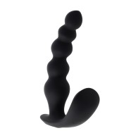 Evolved Vibrador Anal Curvado Bead Me Up con Control Remoto para Emoción