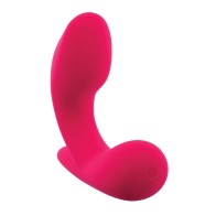 Gender X All About the Bass Curved Stimulator Remote Pink