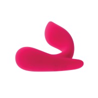 Gender X All About the Bass Curved Stimulator Remote Pink