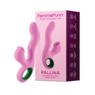 Conejito de Acción Triple Femme Funn Pallina Rosa