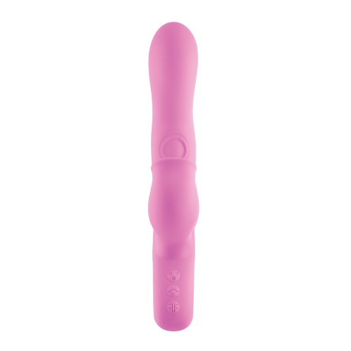 Conejito de Acción Triple Femme Funn Pallina Rosa