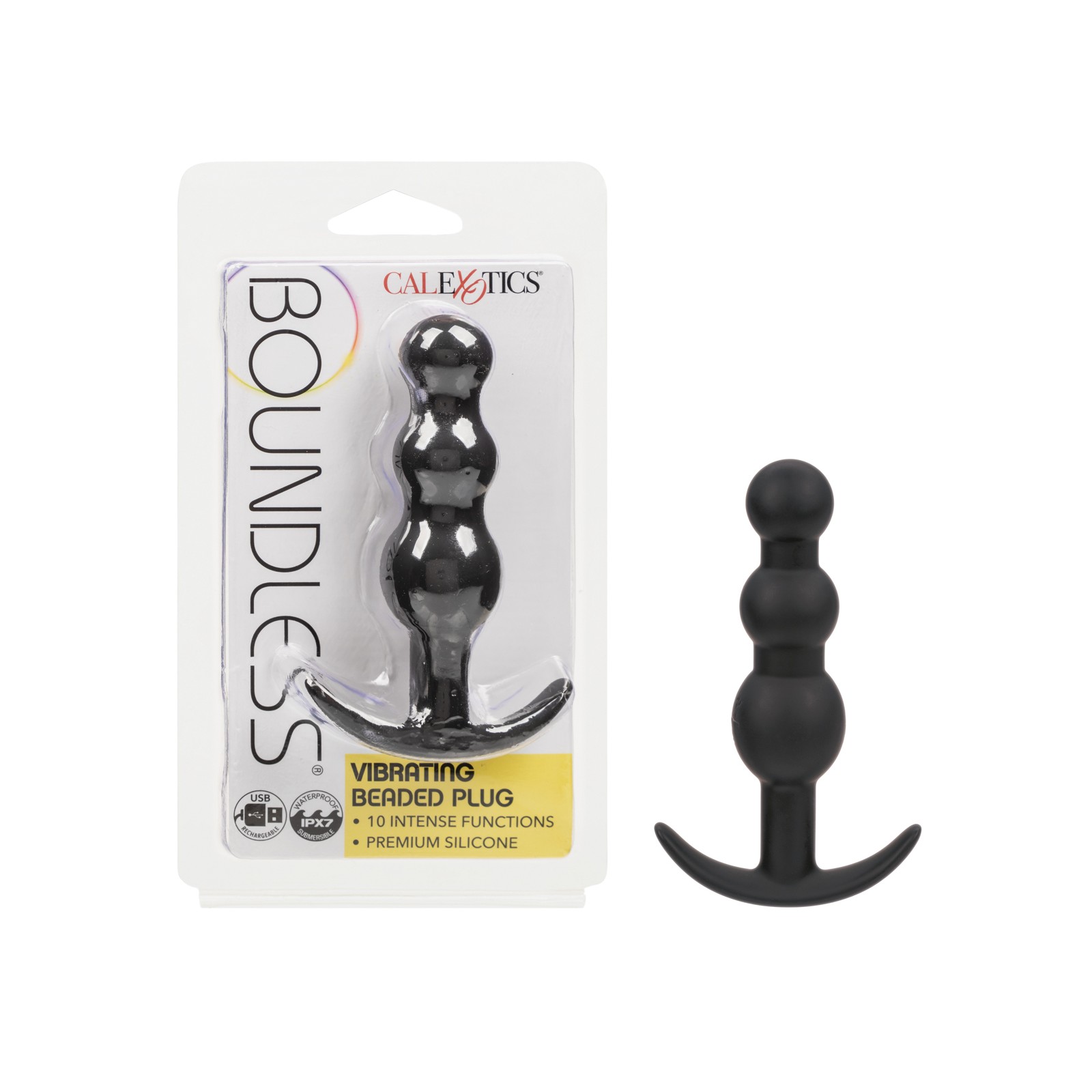 Plug Vibrador de Perlas Sin Límites