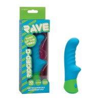 Rave Ridged-G Massager with Rippled Shaft