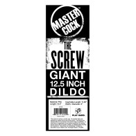 Giant 12.5 Inch Screw Dildo for Extreme Pleasure