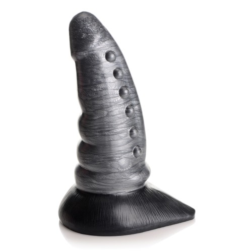 Beastly Tapered Bumpy Silicone Dildo for Fantasy Play