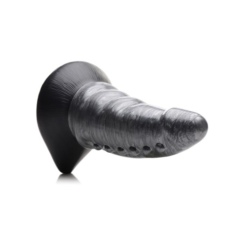 Beastly Tapered Bumpy Silicone Dildo for Fantasy Play